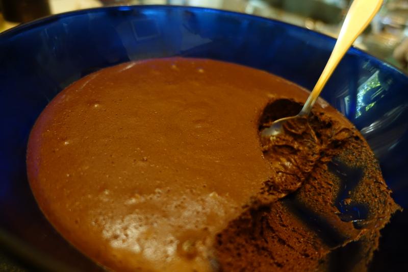 Mousse de chocolate c/ azeite