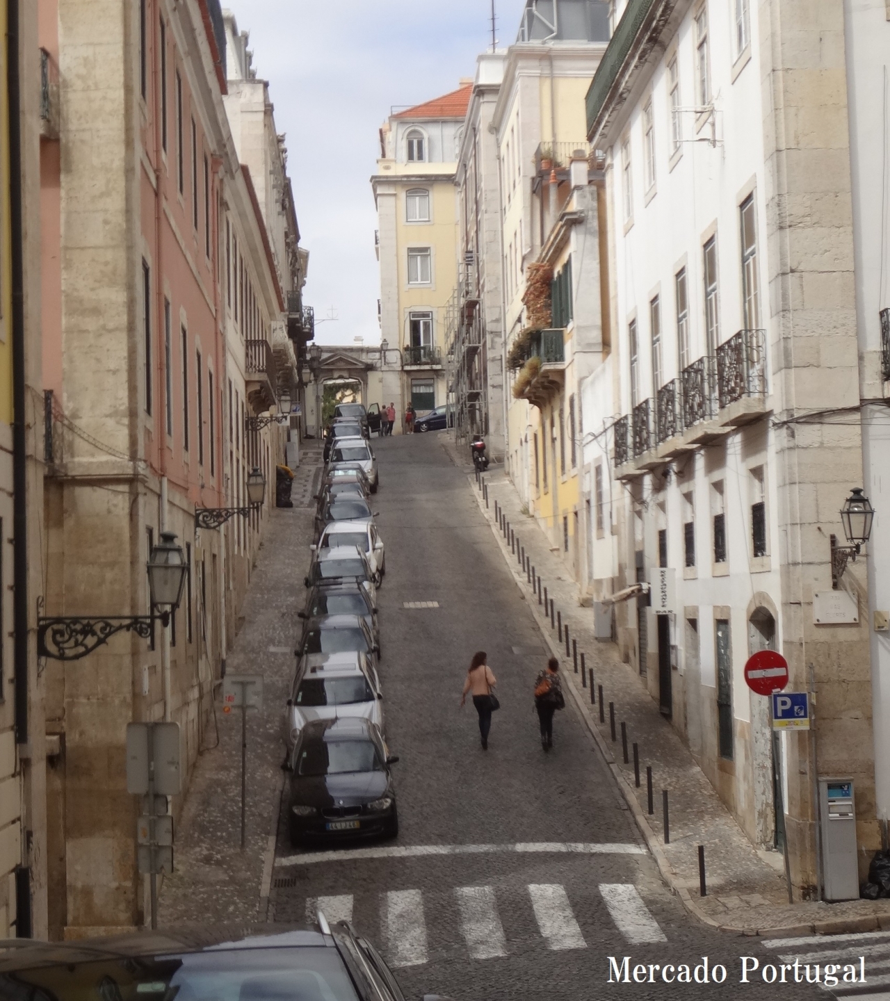 リスボンも坂の街です