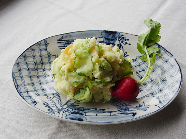 オリーブオイル風味のポテトサラダ