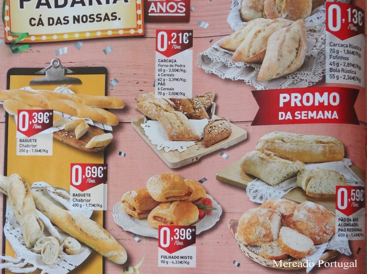 ポルトガルのパンたち